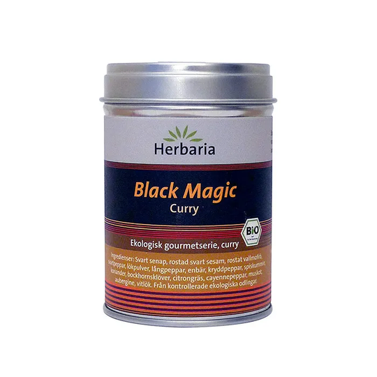 Herbaria Black Magic kryddblandning, 80g ekologisk