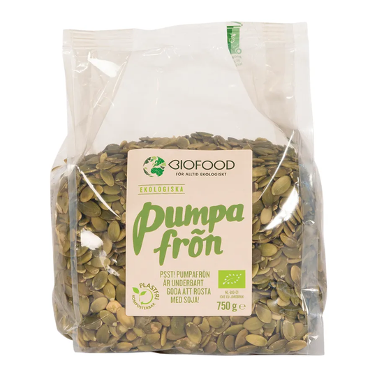 Biofood Pumpafrön, 750g ekologisk