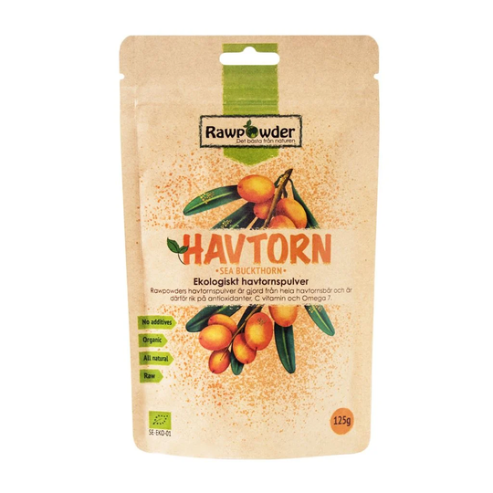 Rawpowder Havtorn Pulver 125 g