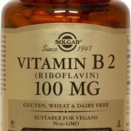 Solgar Vitamin B2 100 mg 100 kapslar