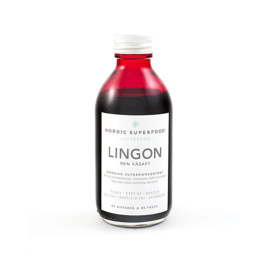 Nordic Superfood by Myrberg Lingon Raw Juice Koncentrat 195 ml