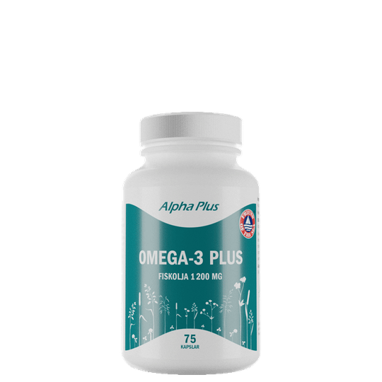 Omega 3 Plus, 75 kapslar