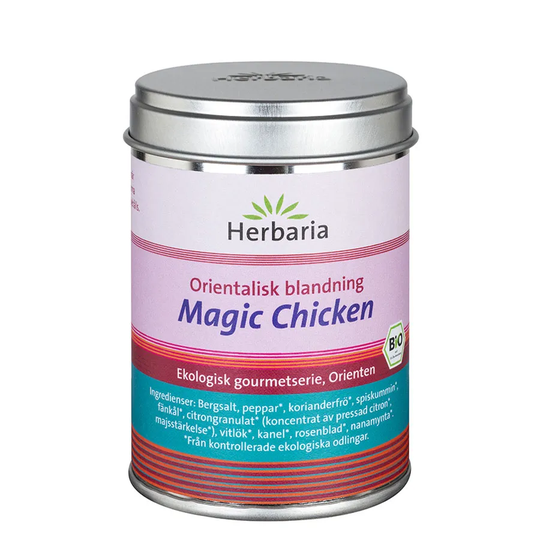 Herbaria Magic Chicken Kryddblandning, 80 g ekologisk