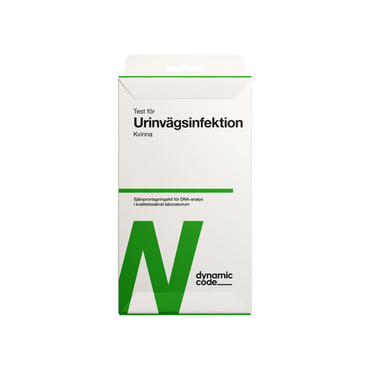 Dynamic Code Test Med Självprovtagning - Urinvägsinfektion - Kvinna 1 st