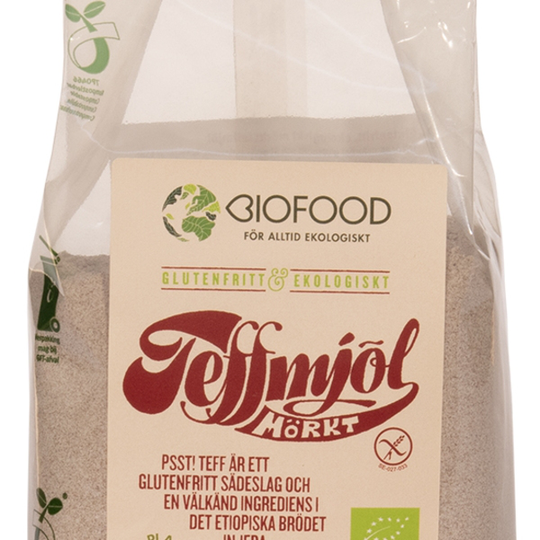 Biofood Teffmjöl Mörkt 400 g