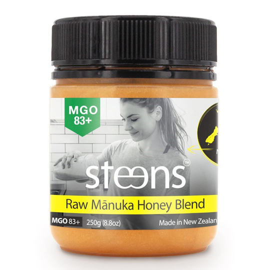 Steens MGO 83+ Raw Multifloral Manukahonung 250 g