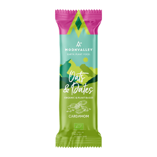 Moonvalley Ekologisk Energibar - Kardemumma 50 g