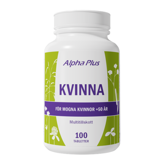Alpha Plus Kvinna 100 tabletter