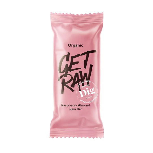 DIG Bar Raspberry & Almond, 42g ekologisk