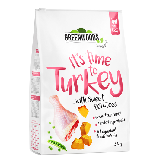 Greenwoods Turkey with Sweet Potato, Peas & Pumpkin 3 kg