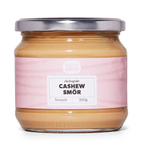 Happy Green Cashewsmör, 300g ekologisk