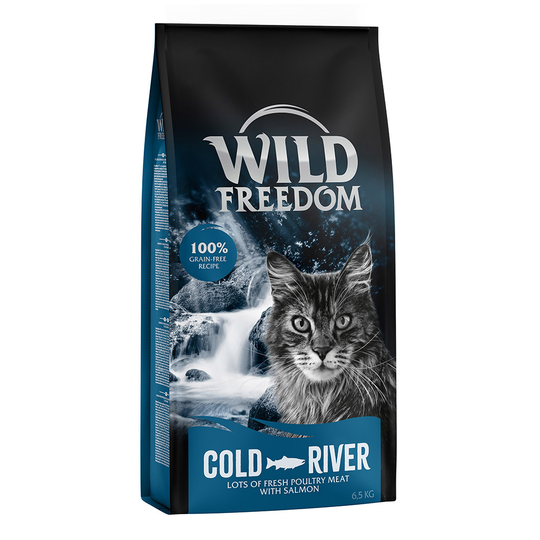 Kanonerbjudande! Wild Freedom torrfoder - Cold River - Salmon