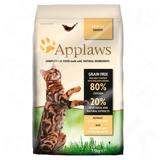 2 x 400 g Applaws i blandat provpack - Blandpack: Chicken + Chicken & salmon