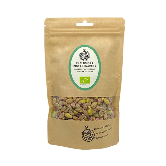 Powerfruits Pistagekärnor Eko Raw 250 g
