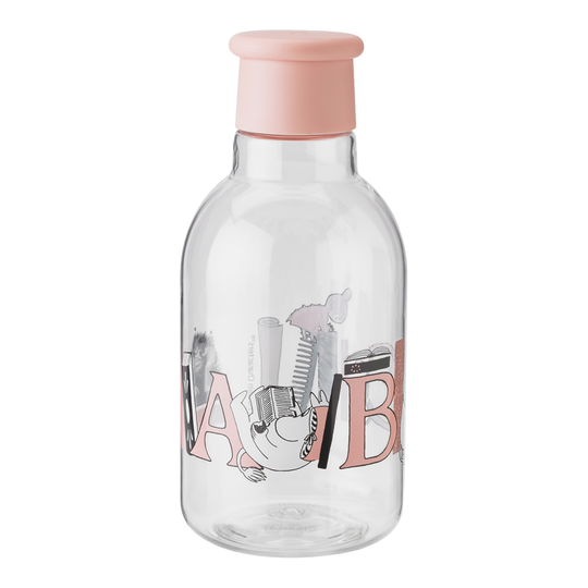 Rig-Tig - Mumin Drink-It Vattenflaska 50 cl Salmon/Klar
