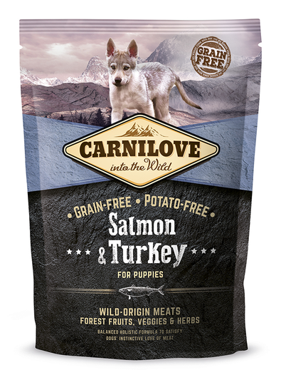 Carnilove Salmon o Turkey Puppy 1,5kg