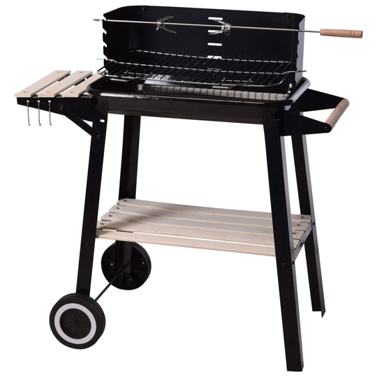 ProGarden ProGraden Kolgrill 86,5 cm svart