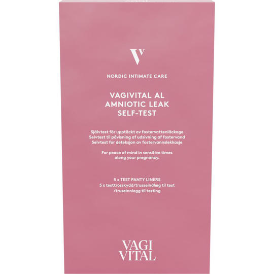 VagiVital AL Självtest av fostervattenläckage 5 st