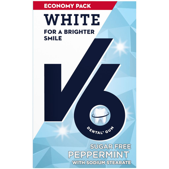 V6 White Peppermint 72 g