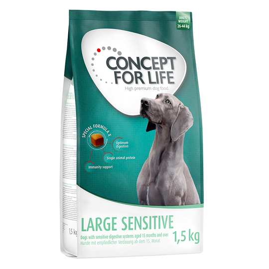 Concept for Life 2 x 1,5 kg till kanonpris! - Large Sensitive