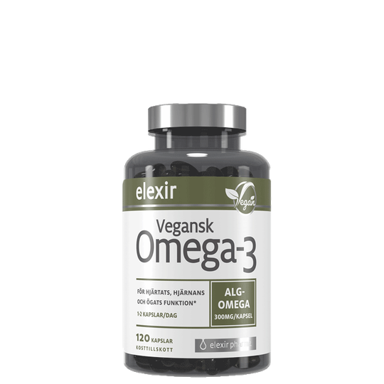 Vegansk Omega-3, 120 kapslar