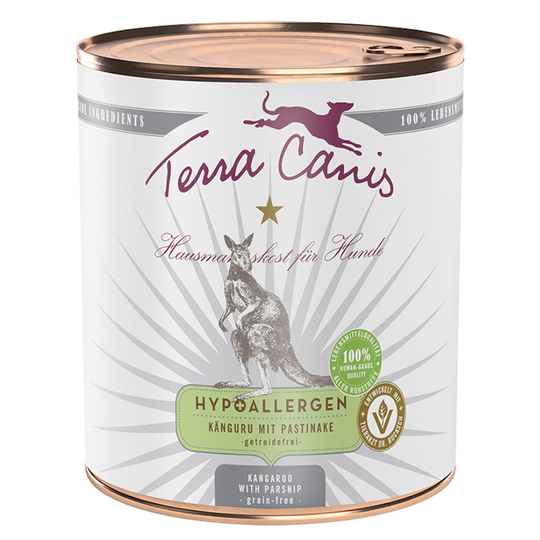 Terra Canis Hypoallergenic 6 x 800 g - Känguru med palsternacka