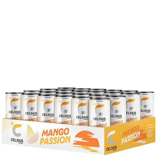 24 x Celsius, 355 ml, Mango Passion