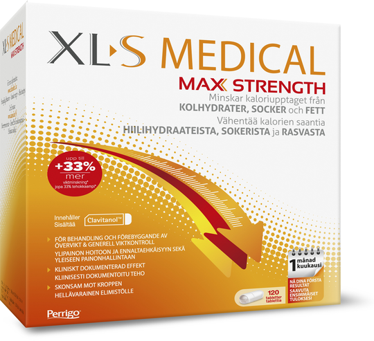 XL-S Medical Max Strength Tablett 120st