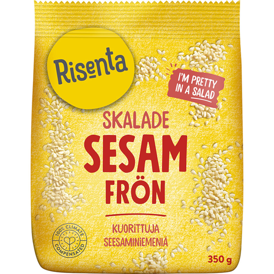 Risenta Sesamfrön Skalade 350 g