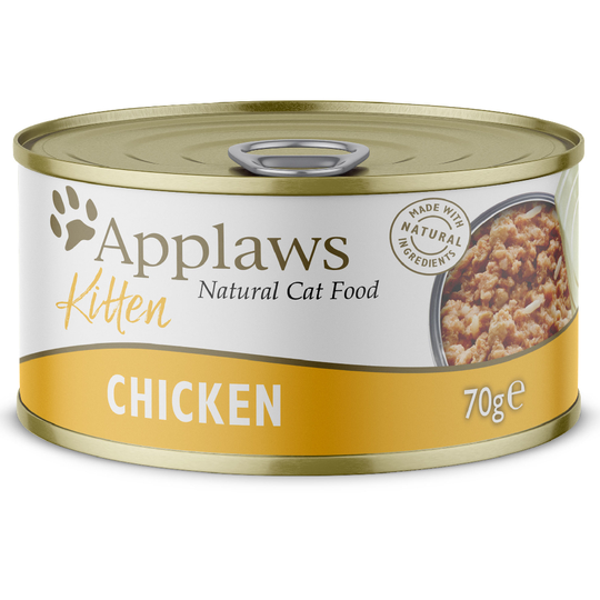 Applaws i gelé kattfoder 6 x 70 g - Kitten: Chicken
