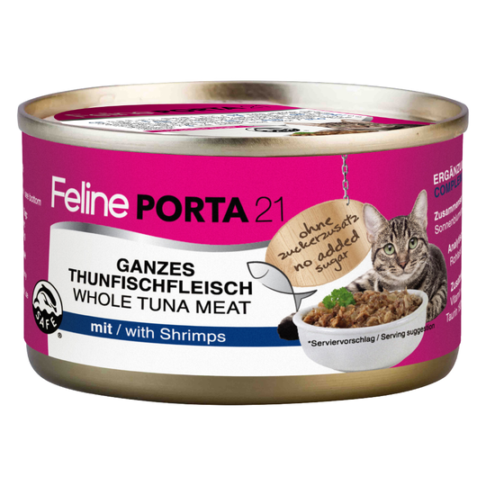 Feline Porta 21 6 x 90 g - Tonfisk med räkor