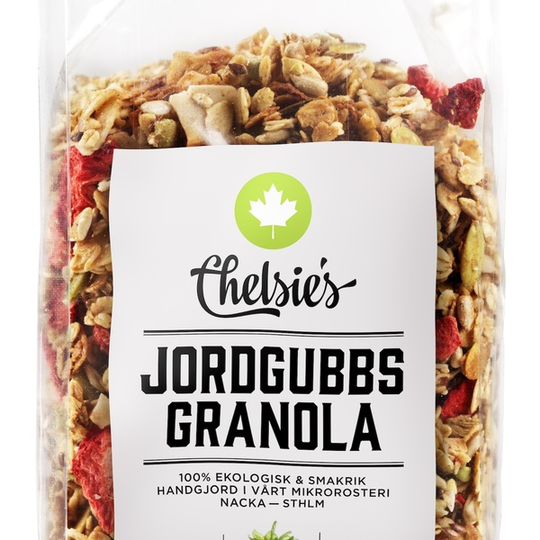 Chelsie's Organic Jordgubbs Granola 400 g