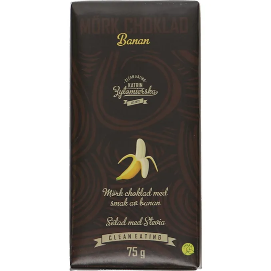 Clean Eating 2 x Mörk Choklad Banan