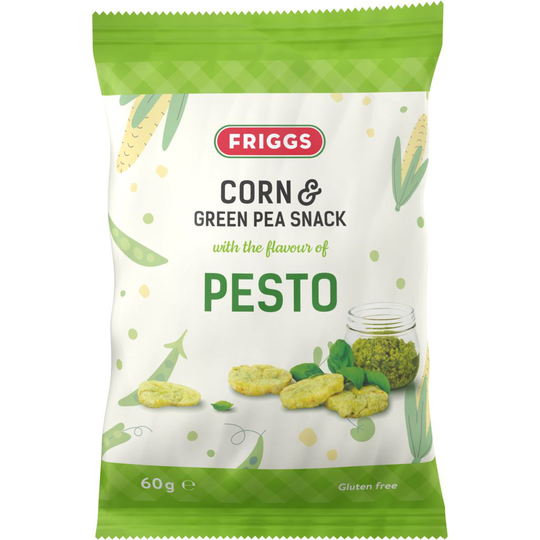 Friggs Majssnacks Pesto 60 g