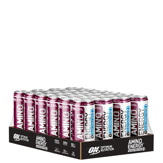 24 x Amino Energy RTD, 250 ml, Mixed Berry