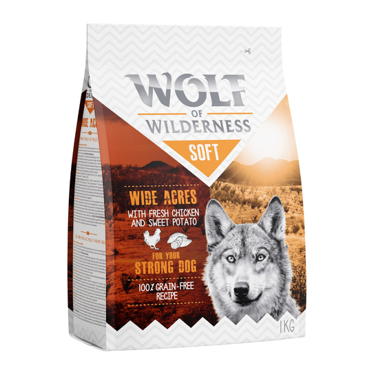 Wolf of Wilderness Soft - Wide Acres - Chicken - 5 kg