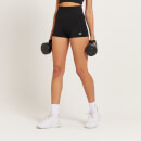 MP Women's Curve High Waisted Booty Shorts - Svart - S