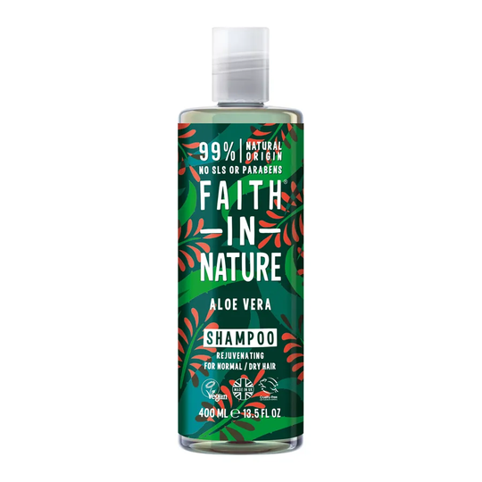 Faith in Nature Schampo Aloe Vera, 400 ml