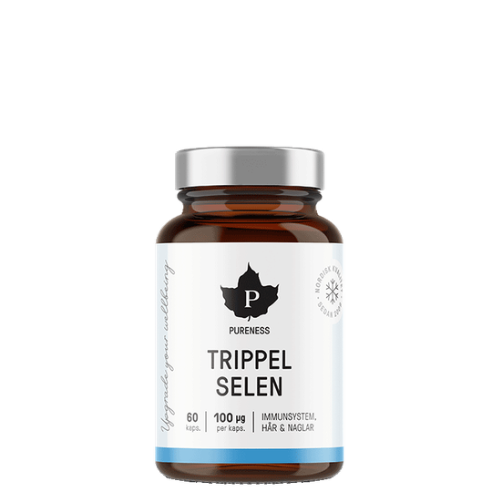 Trippel Selen 60 kapslar