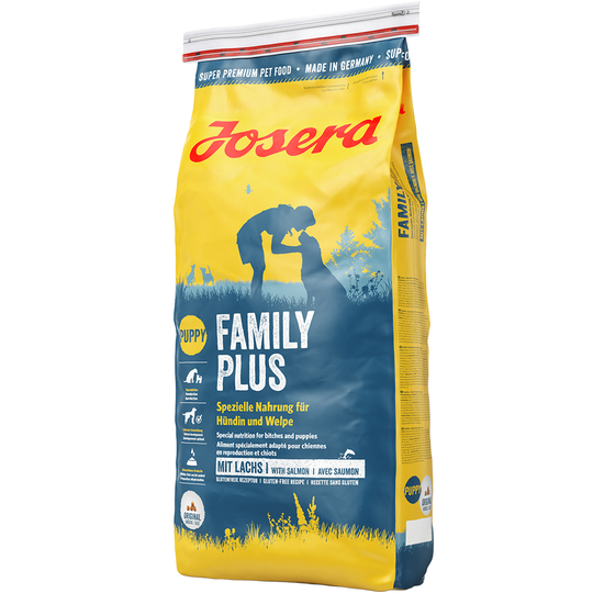 Ekonomipack: 2 x 15 eller 3 x 4 kg Josera hundfoder - Josera FamilyPlus