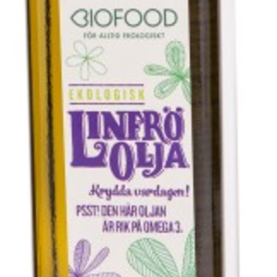 Biofood Linfröolja Kallpressad 250 ml