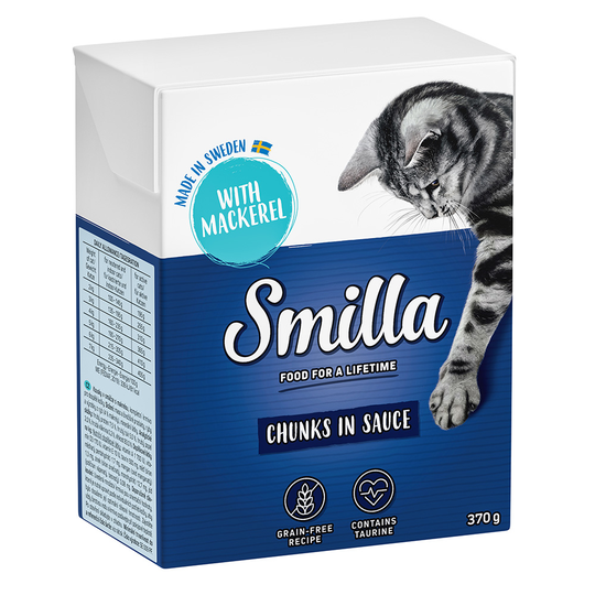 Smilla Chunks i sås 12 x 370 g Makrill