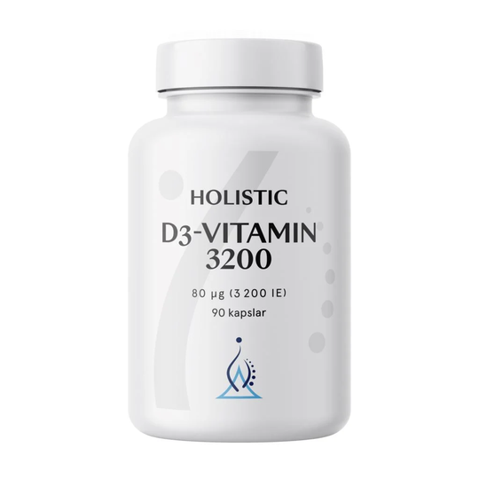 Holistic D3-vitamin 3200 90 kapslar