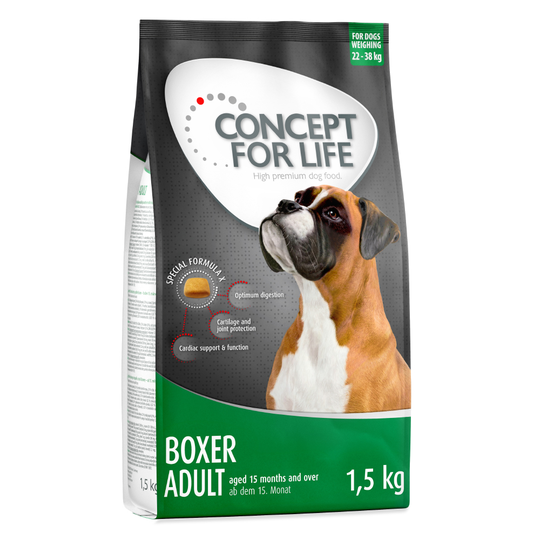 Concept for Life 2 x 1,5 kg till kanonpris! - Boxer Adult