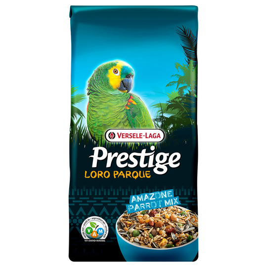 Versele-Laga Prestige Loro Parque Amazon Parrot papegojfoder Ekonomipack: 2 x 15 kg