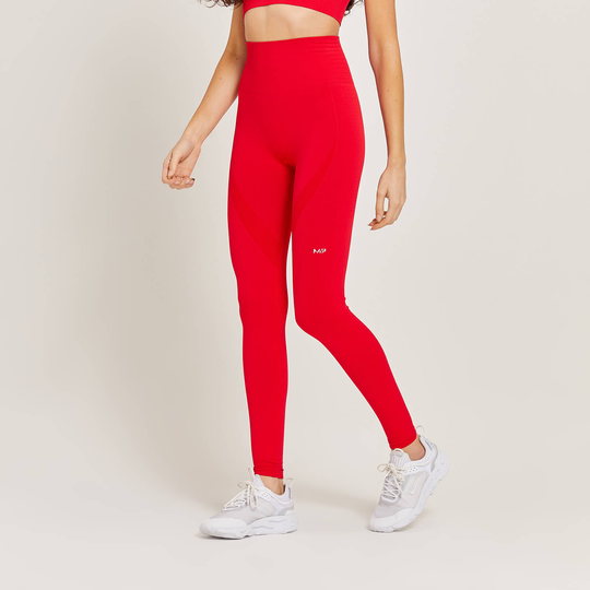Limited Edition MP Women's Tempo Seamless Leggings - Röd - L