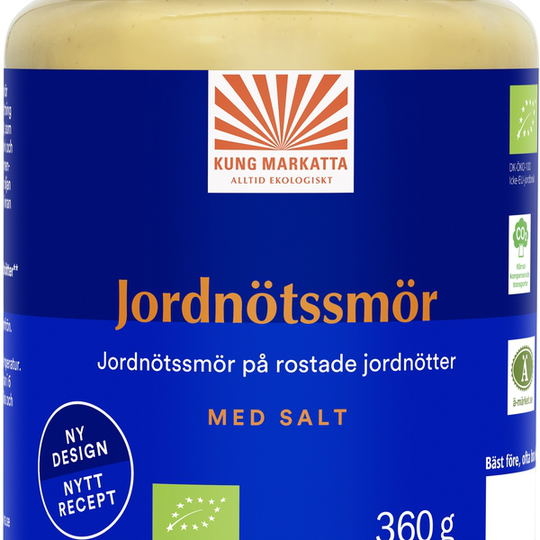 Kung Markatta Jordnötssmör Salt EKO 360 g