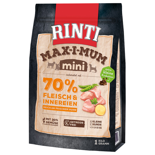 RINTI Max-I-Mum Mini Adult Chicken - Ekonomipack: 7 x 1 kg