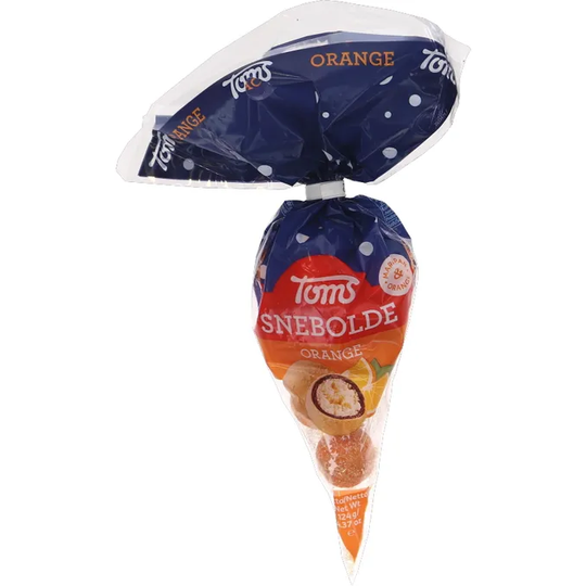 Toms Snöbollar Marsipan Apelsin