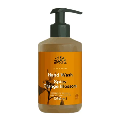 Urtekram Beauty Rise Shine Spicy Orange Blossom Hand Wash, 300 ml